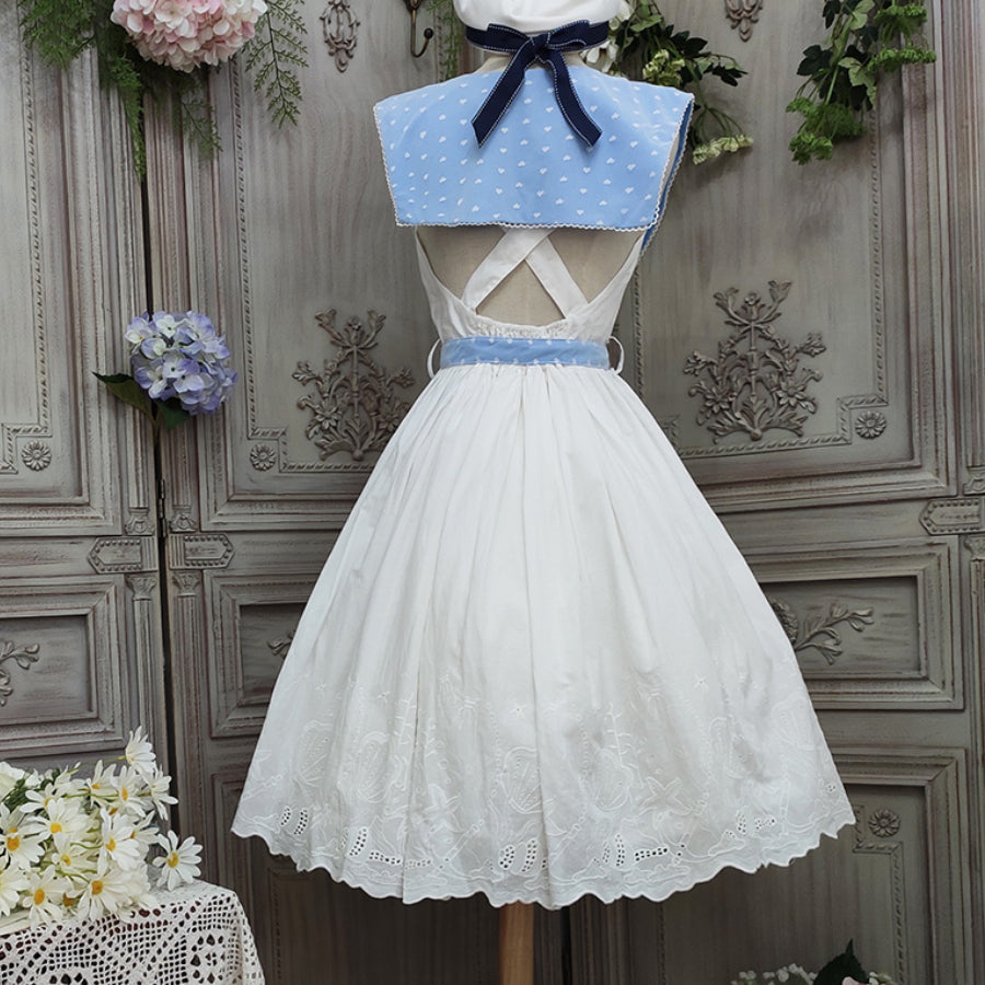 Sweet and Lovely Sailor Lolita Sleeveless Dress