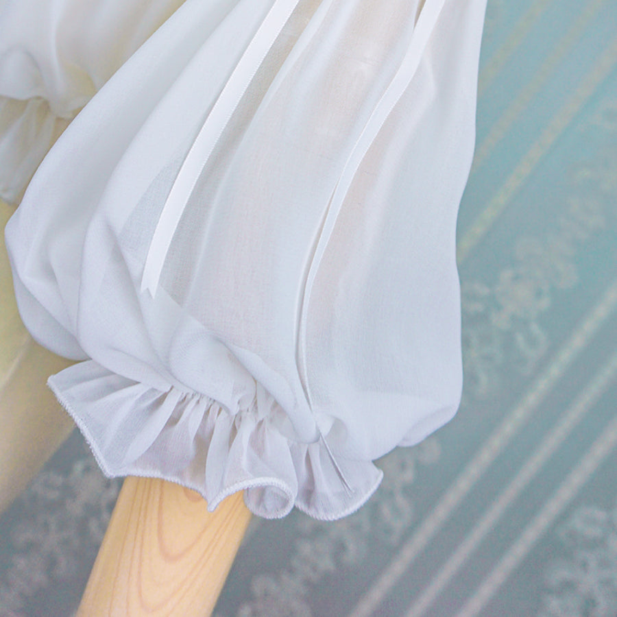 Chiffon Off Shoulder Lolita Half Sleeve Primer Shirt