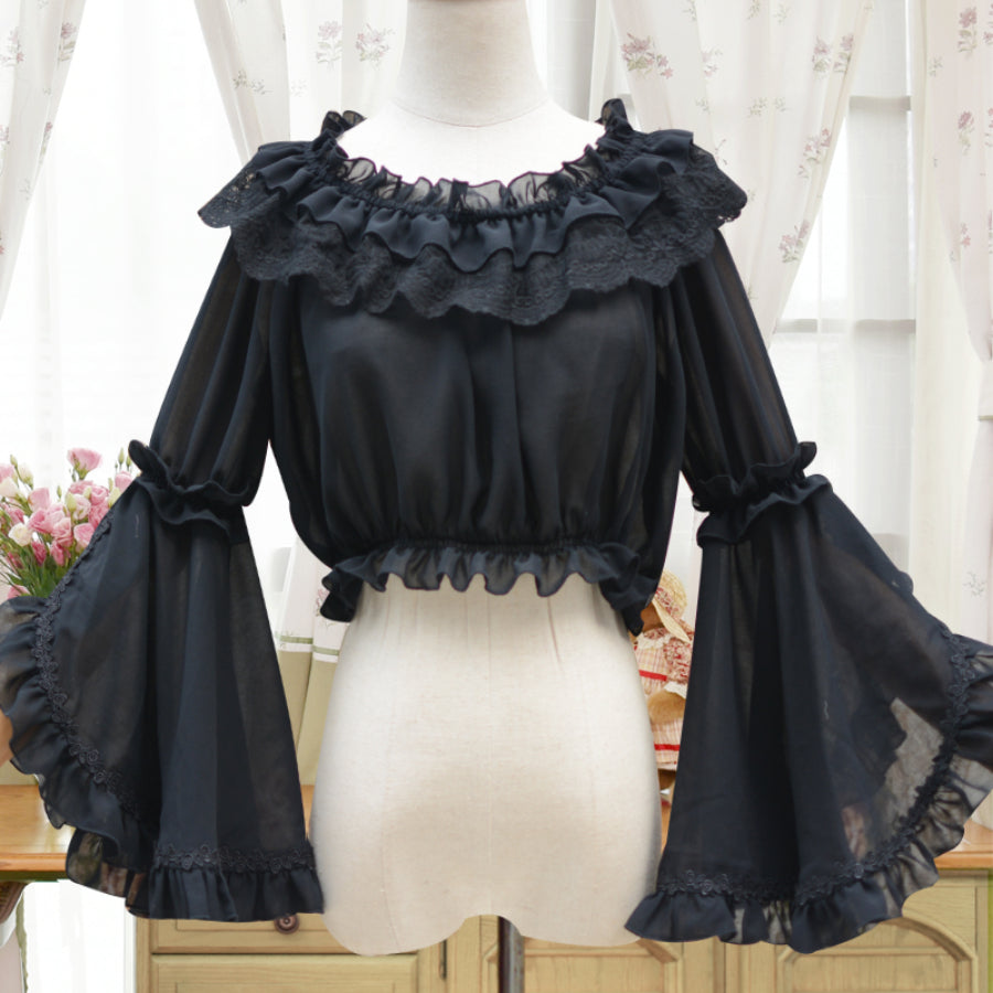 Autumn Sweet Lolita Sunblock Long Sleeve Shirt