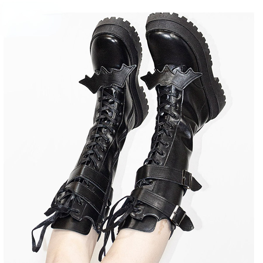 Gothic Thick-soled Long Boots S22523