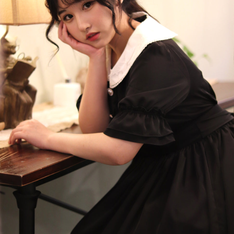 Elegant and Vintage Lolita Slim Dress