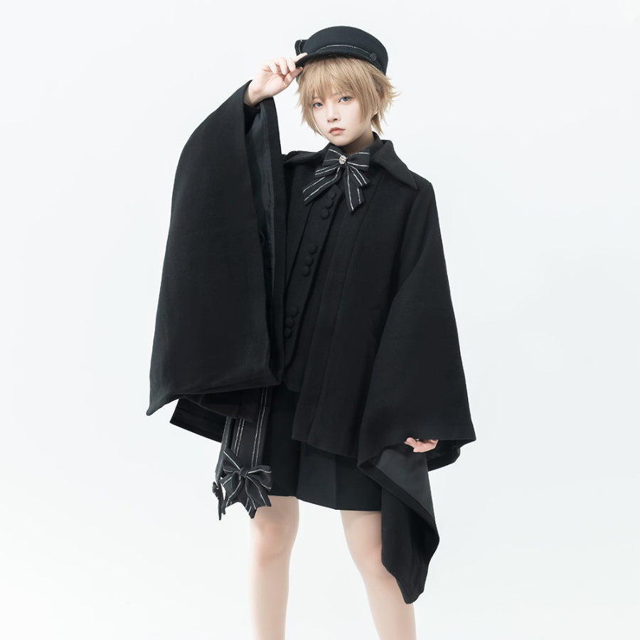 PRE-SALE Original Vintage Loose Prince Autumn Winter Woolen Coat