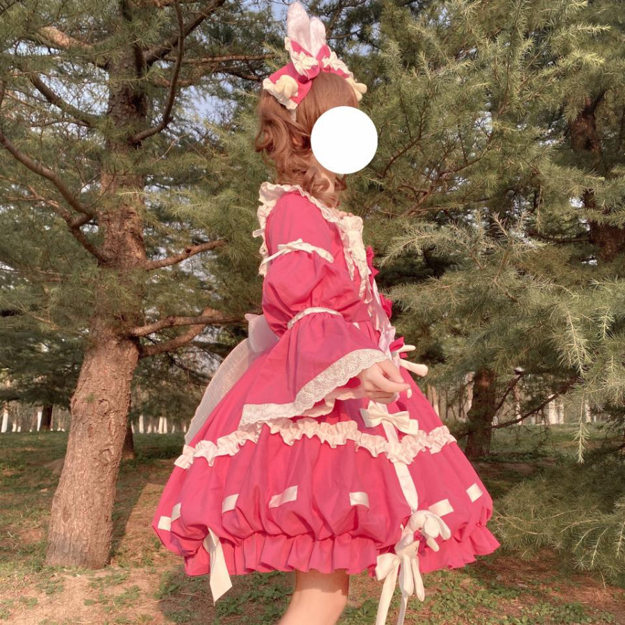 Sweet Girl Fox Daily Lolita Dress - cosfun