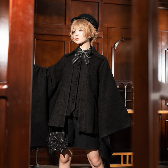 PRE-SALE Original Vintage Loose Prince Autumn Winter Woolen Coat