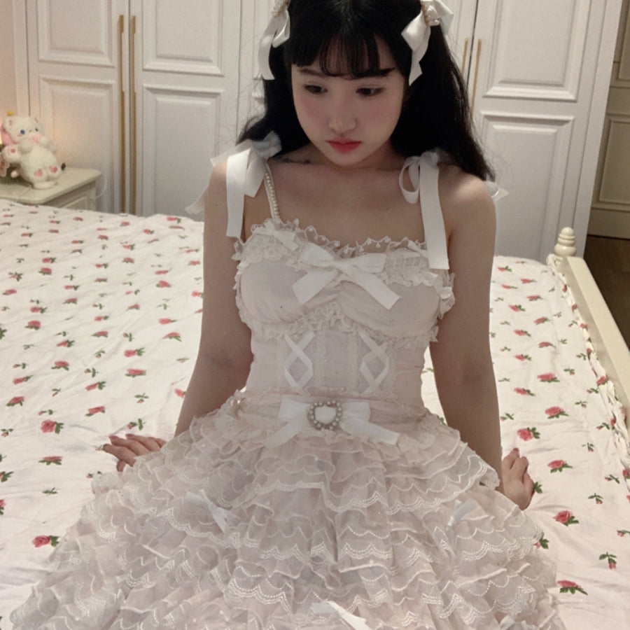 Lovely Classic Lolita Fairy Ballet Short Skirt Sets