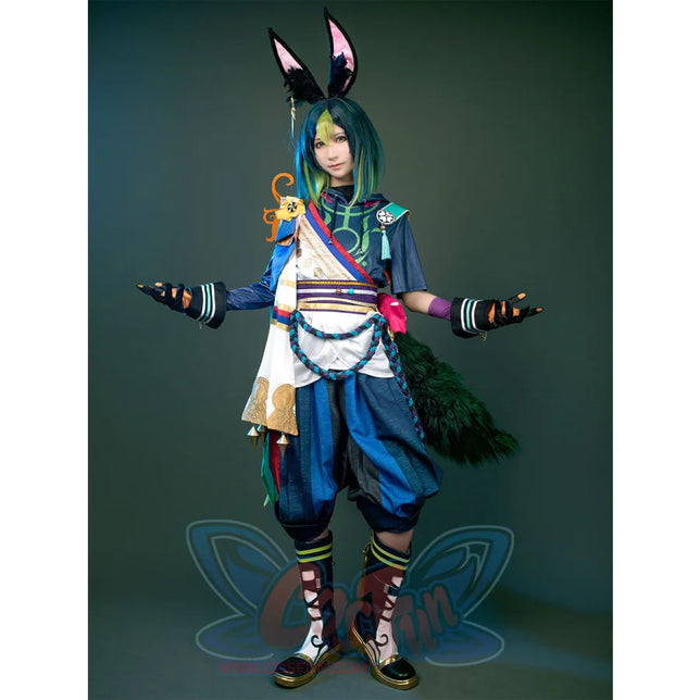 Genshin Impact Tighnari Cosplay Costume C03012 Aaa Costumes