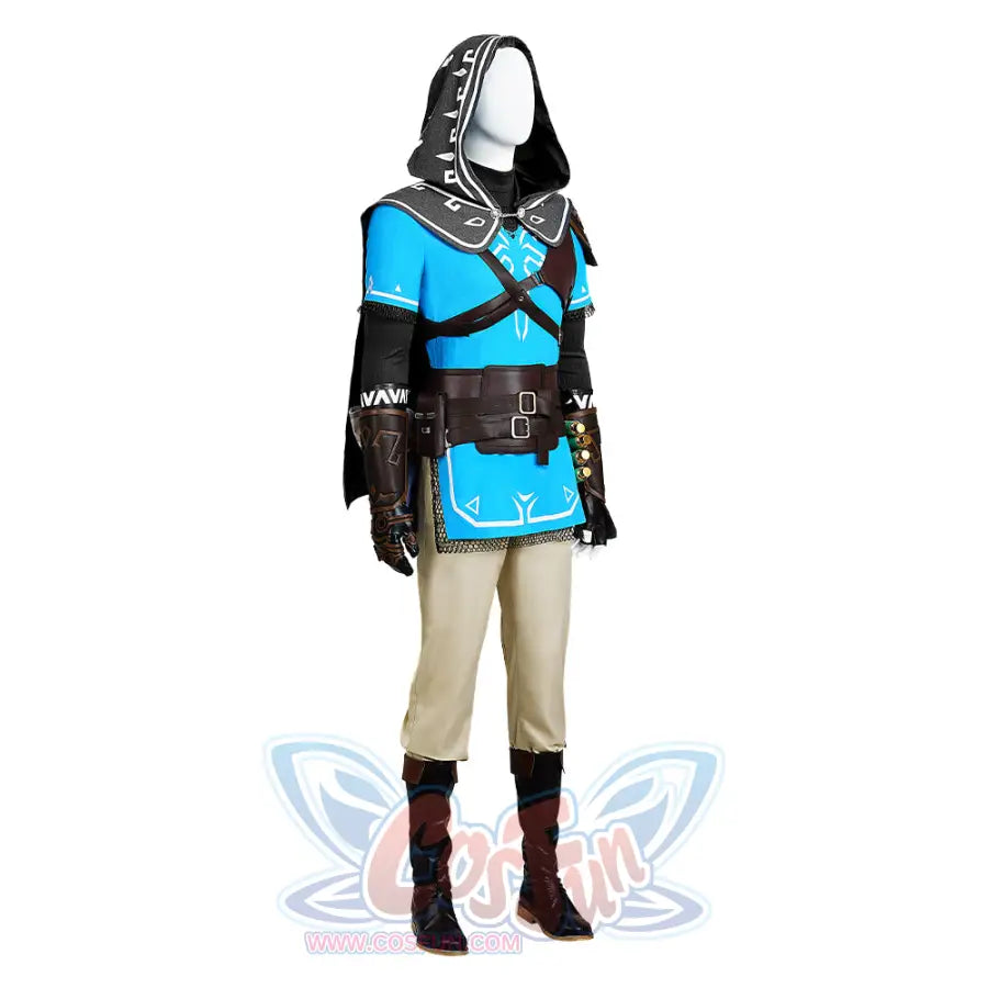 The Legend of Zelda: Tears of the Kingdom Link Cosplay Costume Upgraded Version C07302S