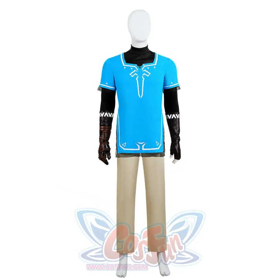 The Legend of Zelda: Tears of the Kingdom Link Cosplay Costume Upgraded Version C07302S