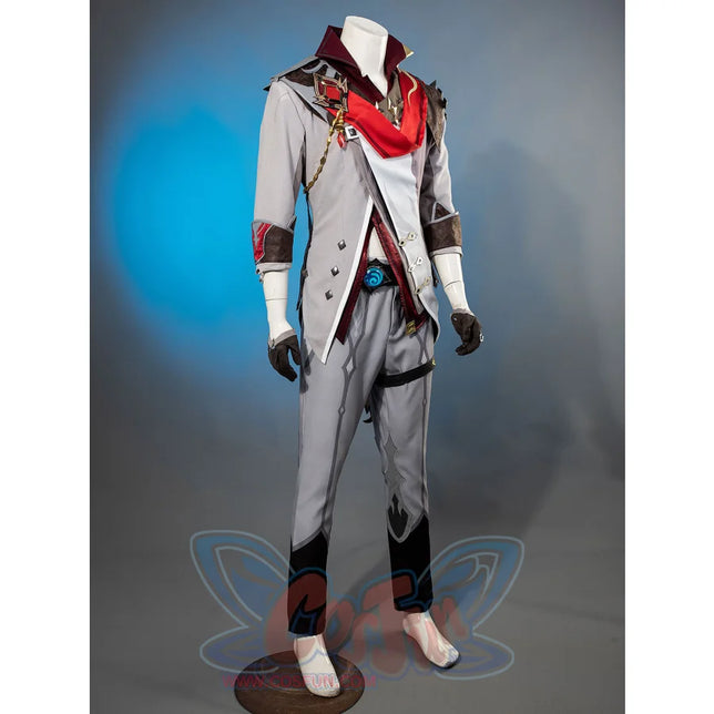 Ready To Ship Genshin Impact Tartaglia Childe Cosplay Costume/Shoes C07485 Aaa Costumes