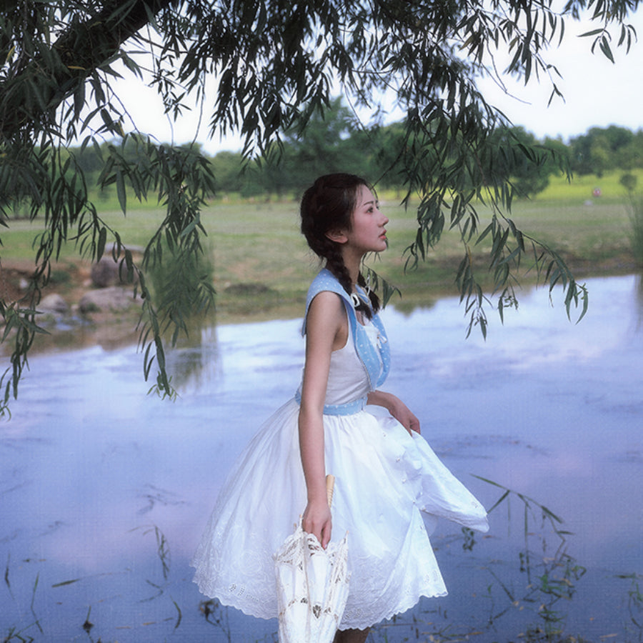 Sweet and Lovely Sailor Lolita Sleeveless Dress