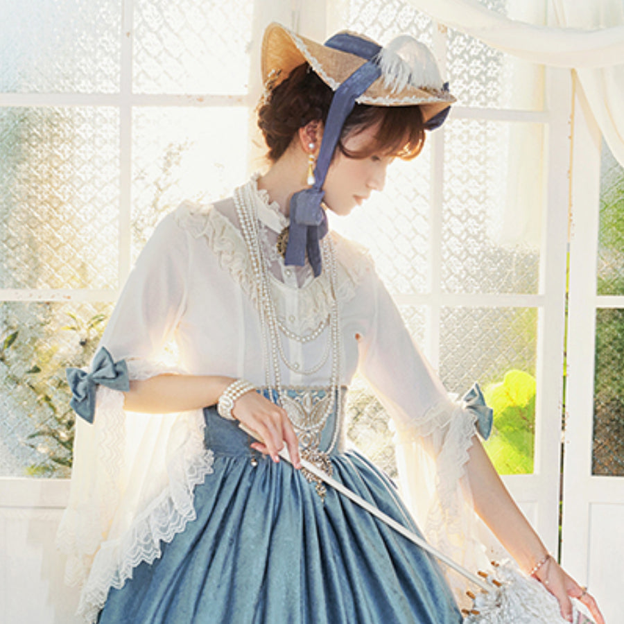 Elizabeth Elegant and Vintage Lolita Long Sleeve Shirt