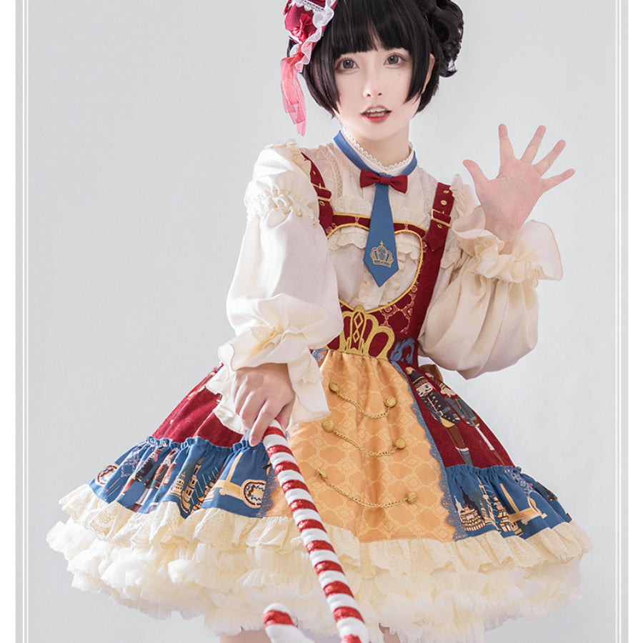 Christmas The Nutcracker Lolita Jumper Skirt Sets