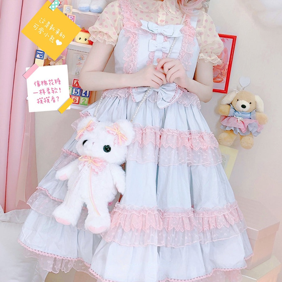 Lovely Lolita Bear Crossbody Bag