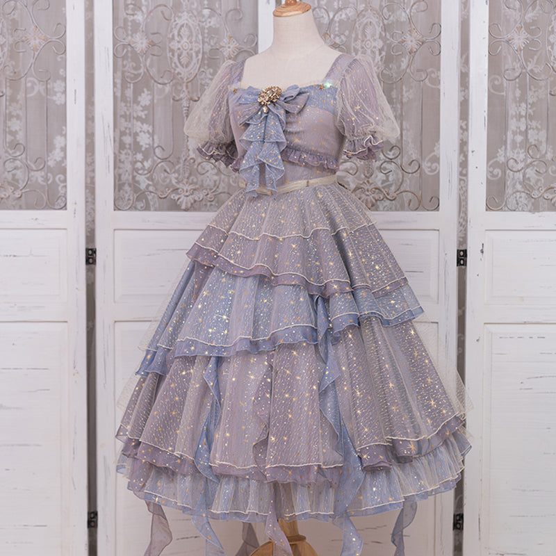 Lolita Elegant Girl Princess Gauze Dress