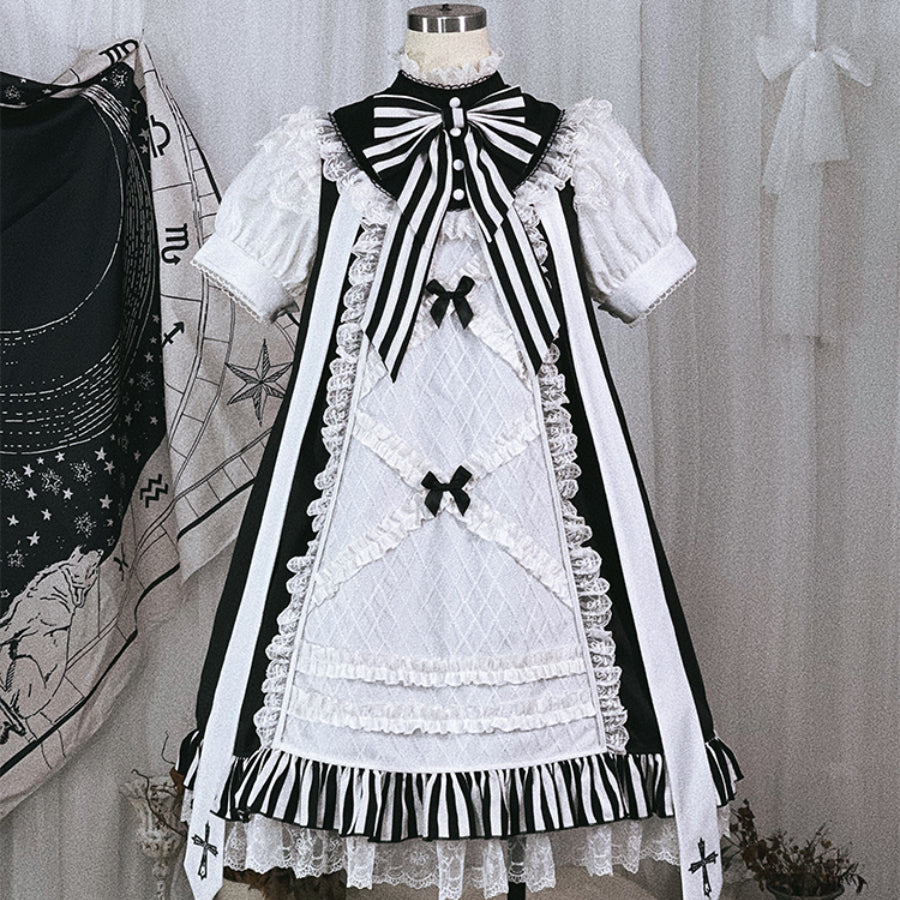 Magician Gothic Lolita Long-sleeved Dress S22496