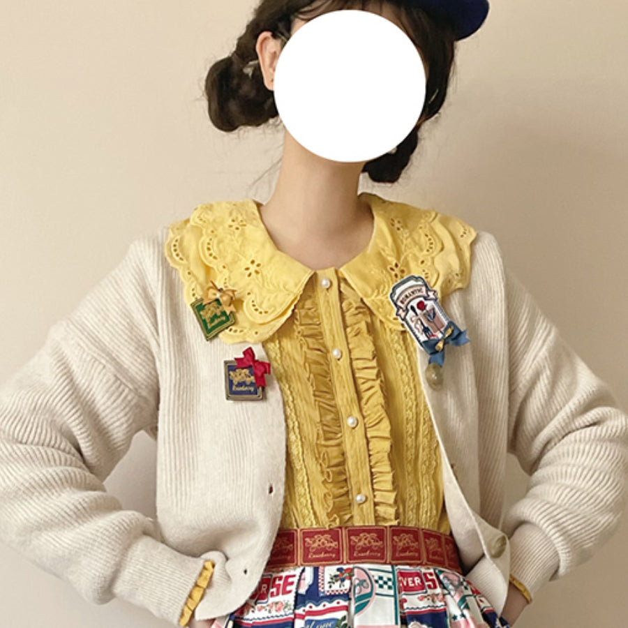 Autumn Winter Vintage Daily Lolita Sweater Coat