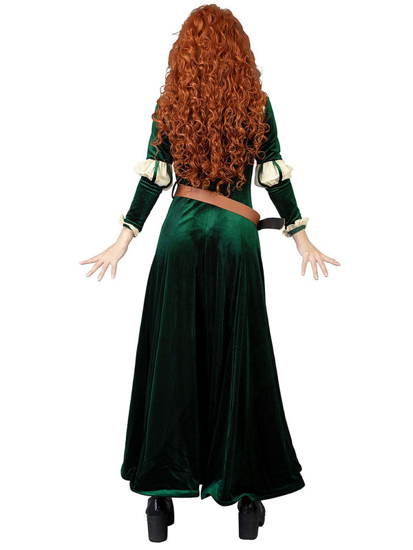 Ready to Ship Brave Merida Cosplay Costumes Indigene Retro Dress mp003883