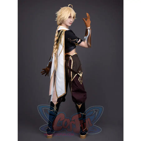 【READY TO SHIP】Game Genshin Impact The Same Style of Aether Cosplay Costumes C00098 AAA