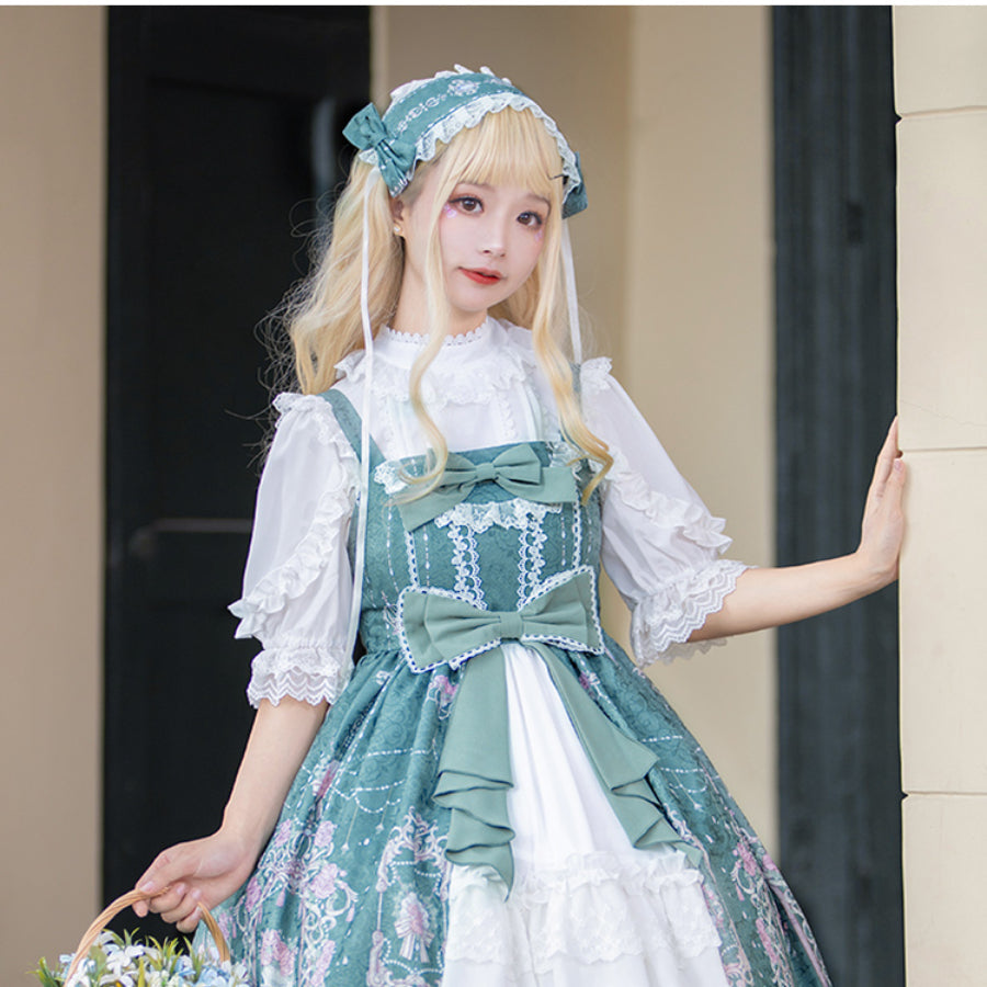 Lovely Chiffon Loose Lolita Long Sleeve Shirt