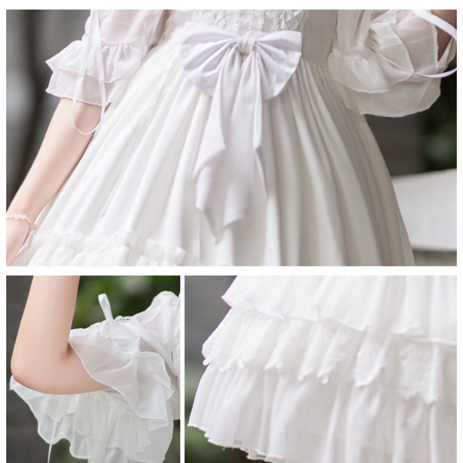 Elegant Lolita High Waist Jumper Skirt