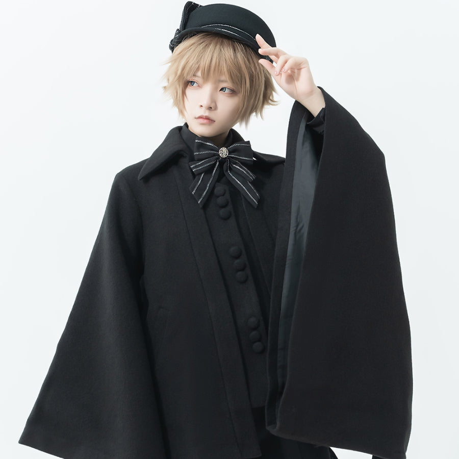 PRE-SALE Original Vintage Loose Prince Autumn Winter Woolen Coat