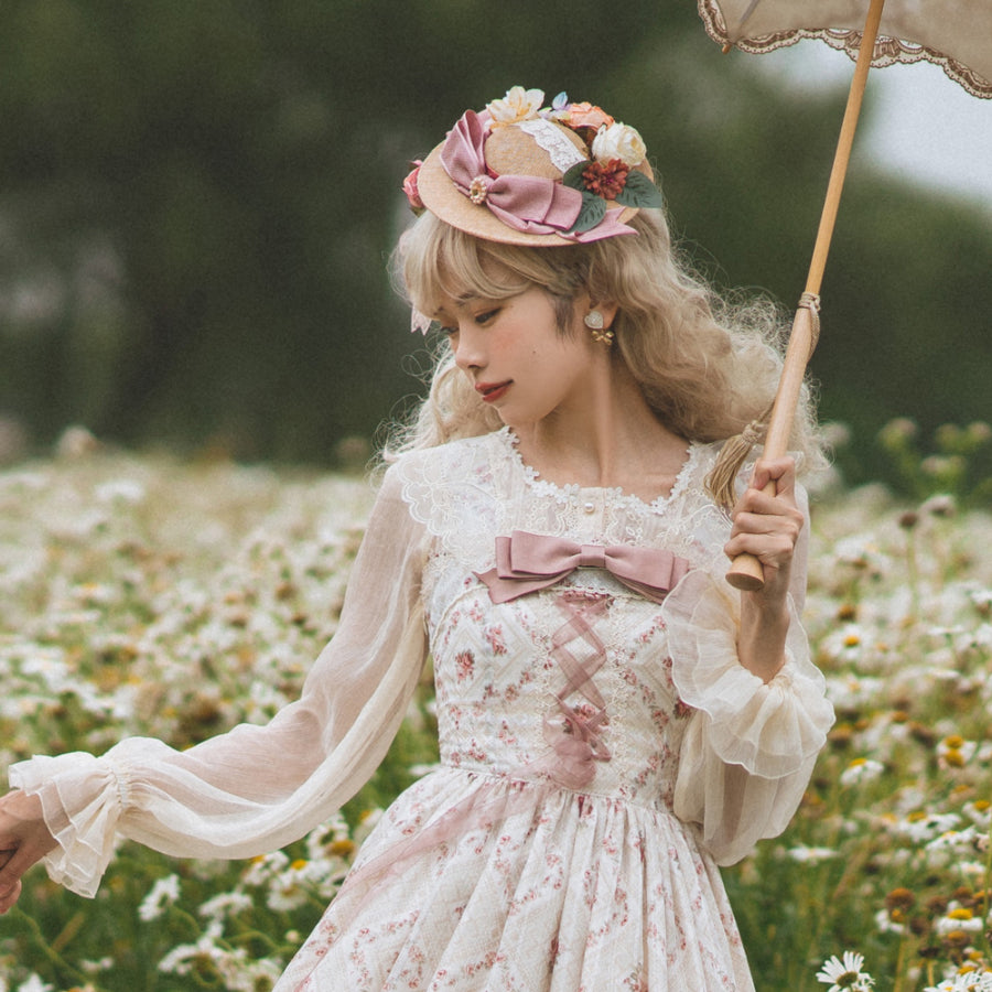 Elegant and Vintage Lolita Smock