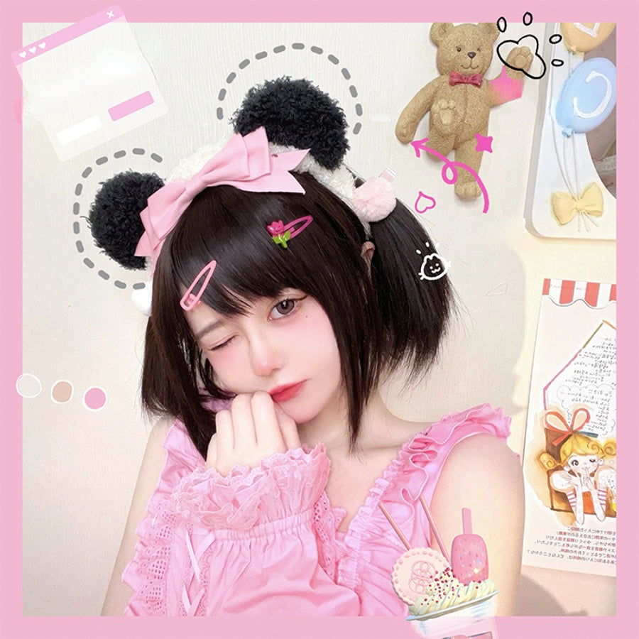 Lovely Lolita Panda Bowknot Hairband