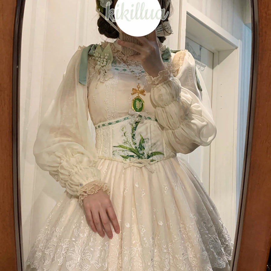 Lily of The Valley Elegant Lolita Corset