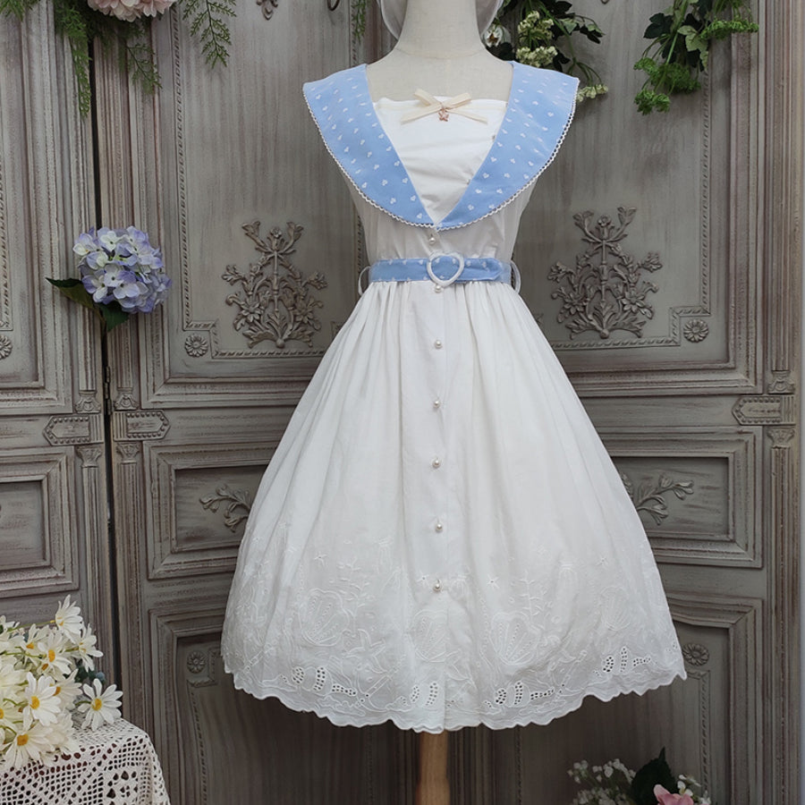 Sweet and Lovely Sailor Lolita Sleeveless Dress