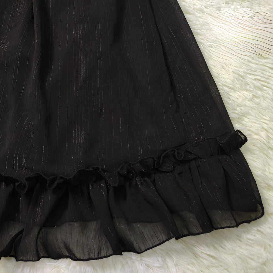 Vintage and Elegant French Chiffon Lolita Jumper Skirt