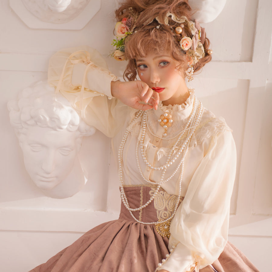 Elizabeth Elegant and Vintage Lolita Long Sleeve Shirt