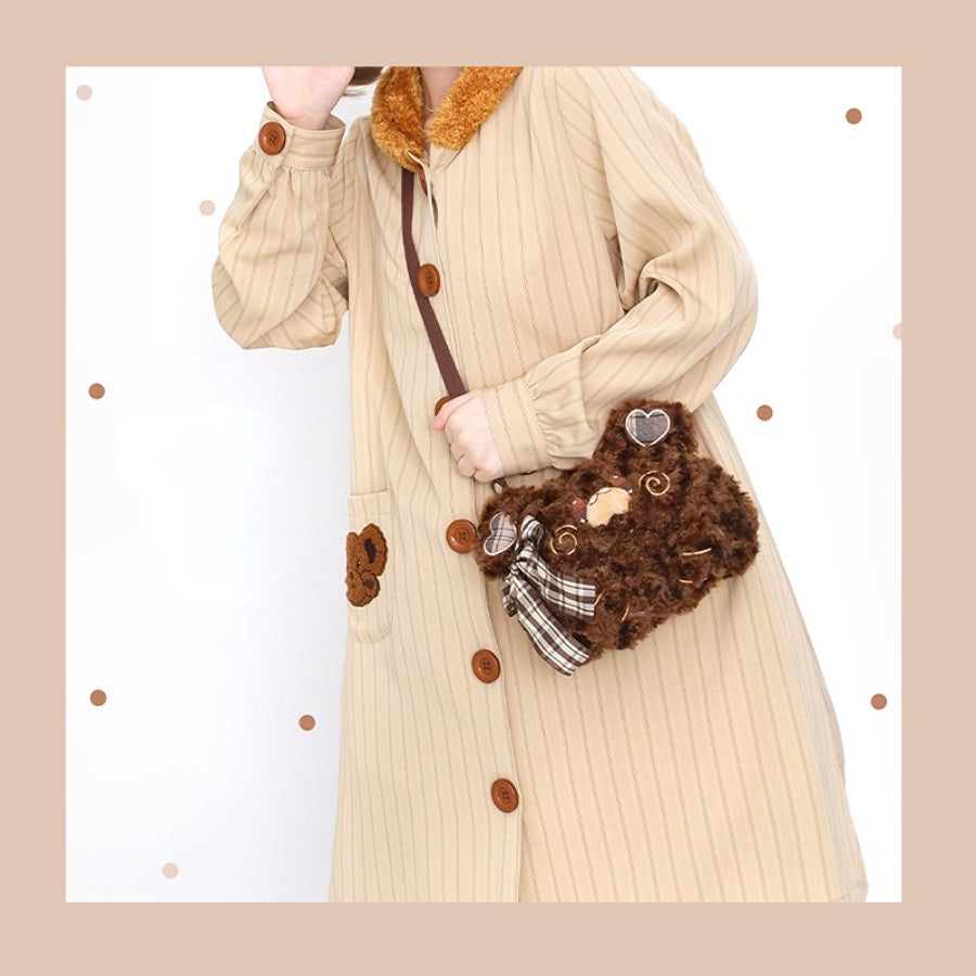 Lovely Lolita Lazy Bear Crossbody Bag