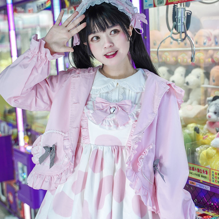 New Style Sweet and Lovely Lolita Short Hood Coat