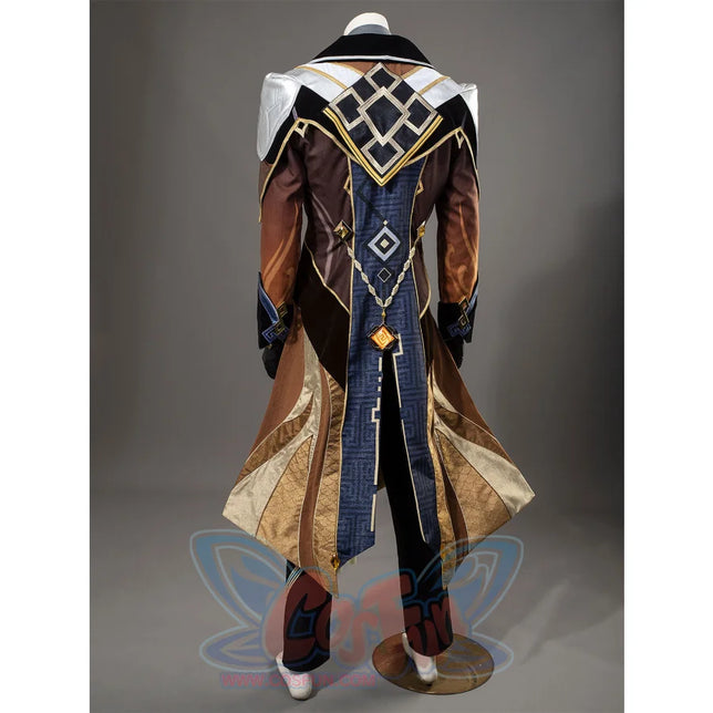 Ready To Ship Genshin Impact Zhongli Cosplay Costume/Shoes C07484 Aaa Costumes