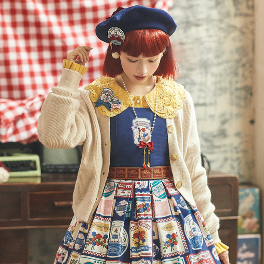 Autumn Winter Vintage Daily Lolita Sweater Coat