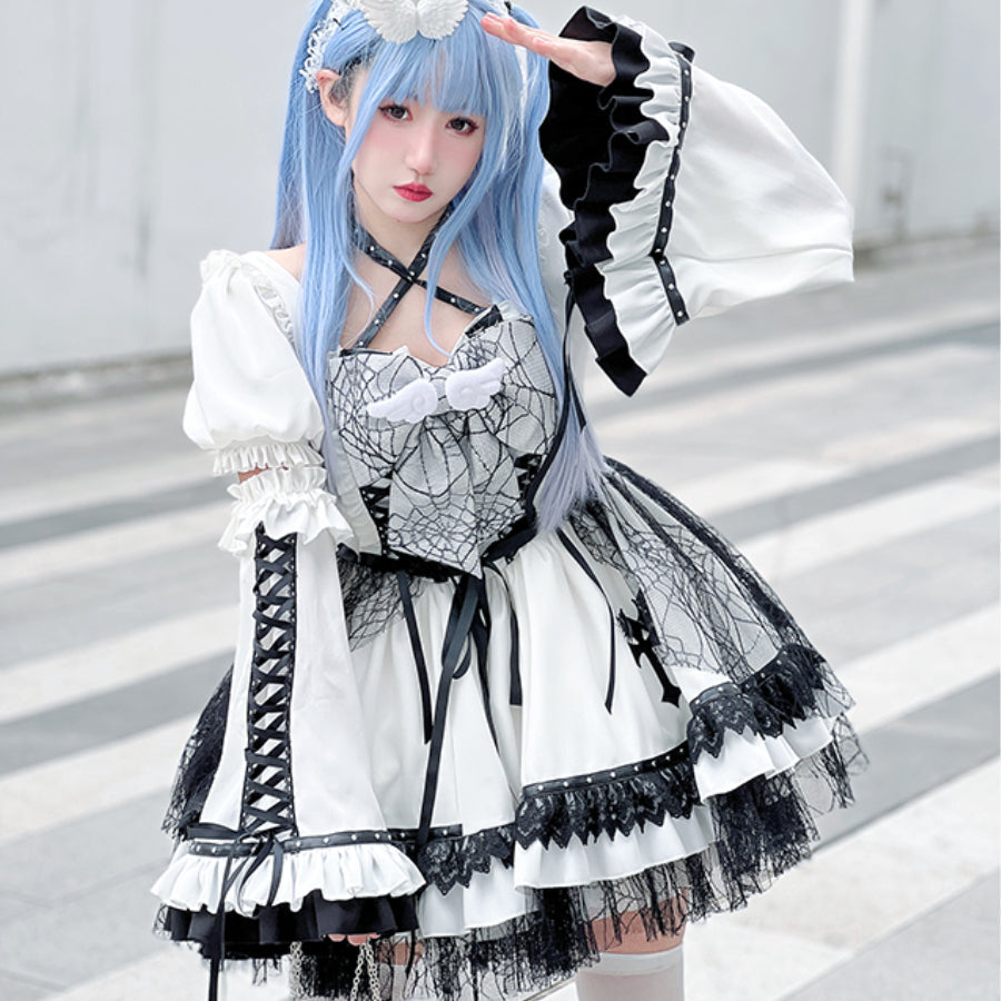 Original Dark Devil Lolita Princess Dress Sets