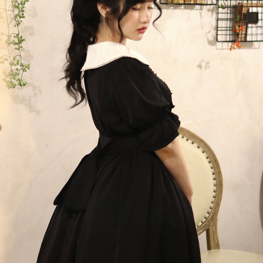 Elegant and Vintage Lolita Slim Dress