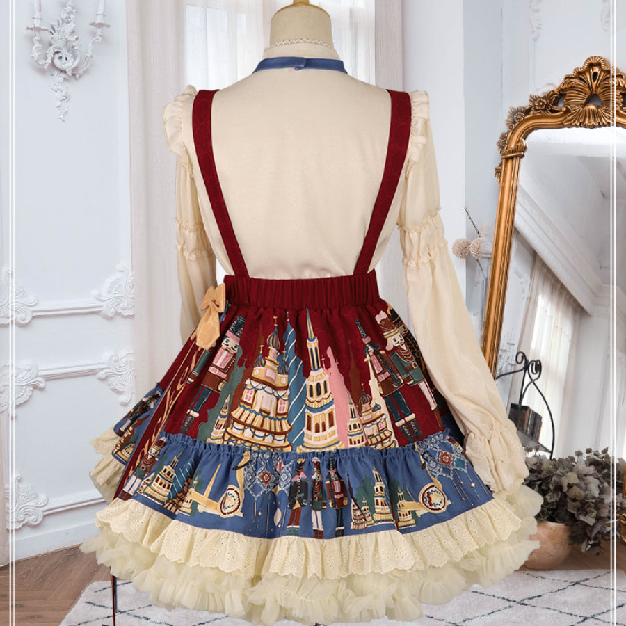 Christmas The Nutcracker Lolita Jumper Skirt Sets