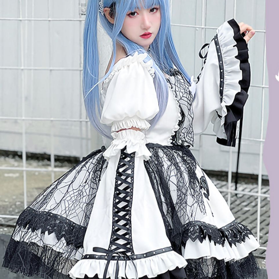 Original Dark Devil Lolita Princess Dress Sets