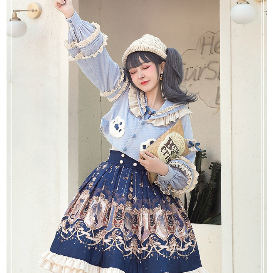 Vintage Elegant Lolita A-line Skirt Sets