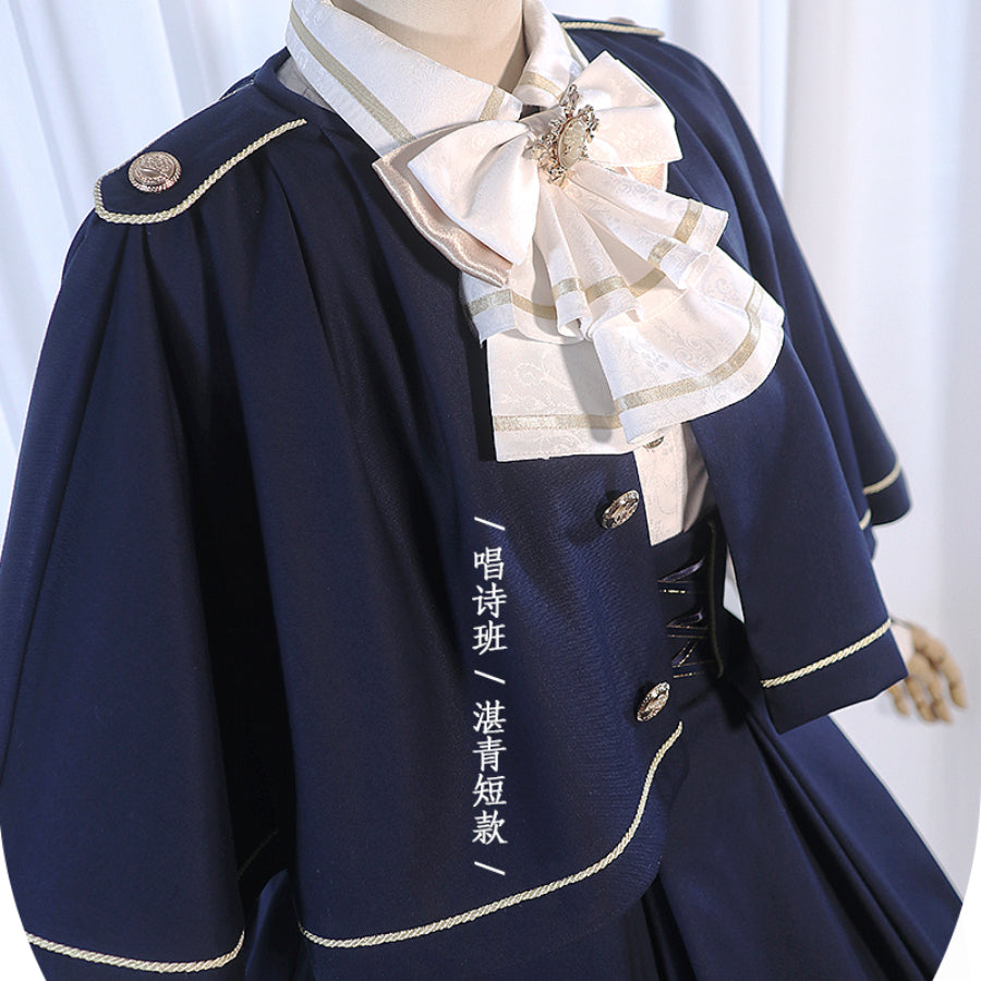 Choir College Lolita Embroidered Cape Sets