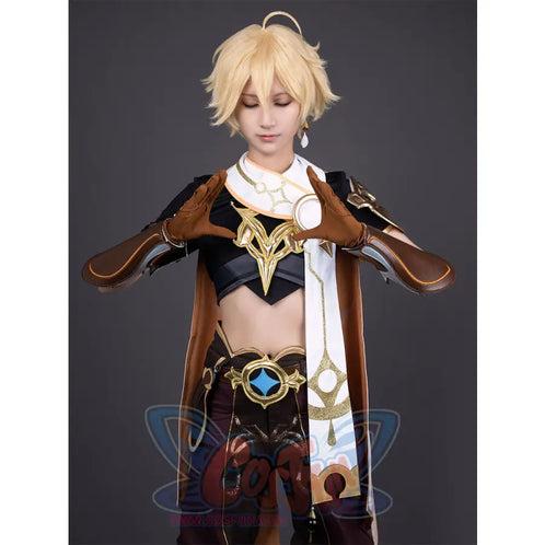 【CLEARANCE】Game Genshin Impact The Same Style of Aether Cosplay Costumes C00098 AAA