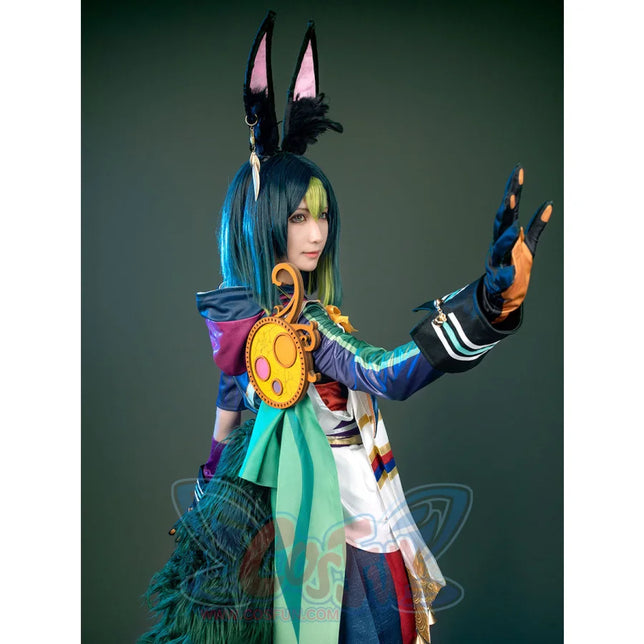 Genshin Impact Tighnari Cosplay Costume C03012 Aaa Costumes