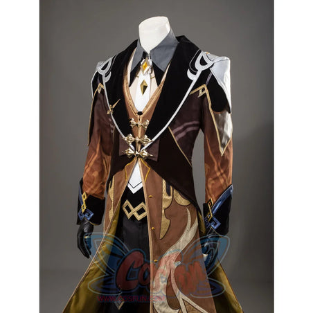 Ready To Ship Genshin Impact Zhongli Cosplay Costume/Shoes C07484 Aaa Costumes