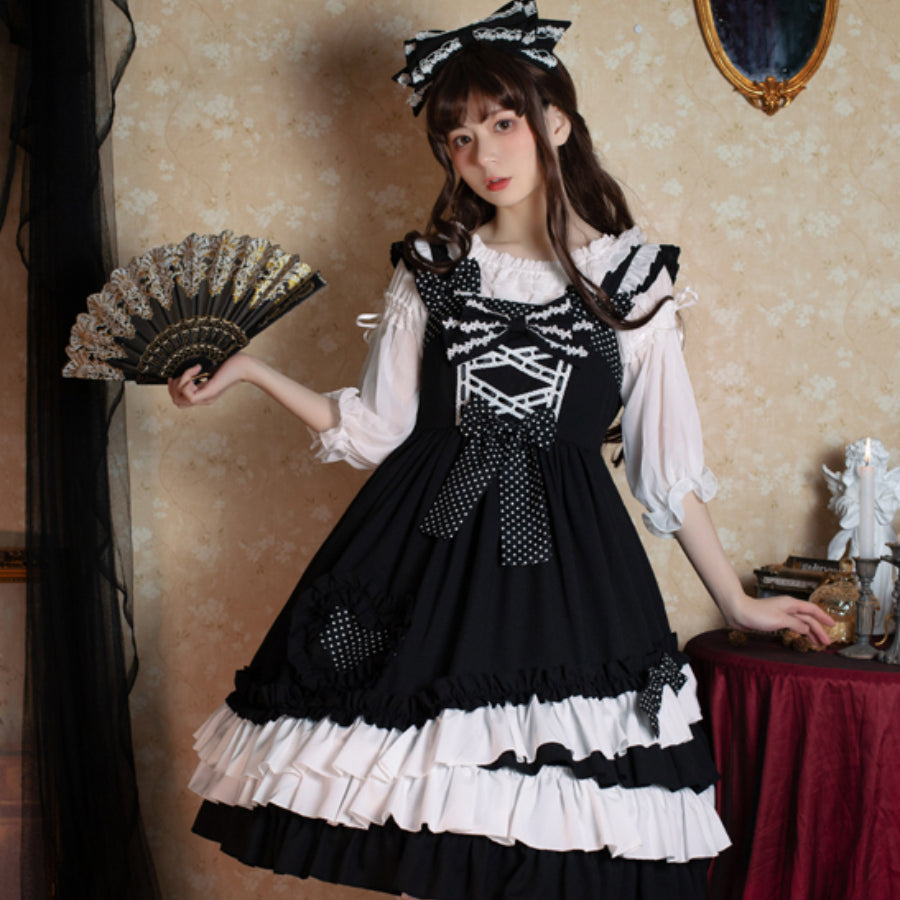 Daily Sweet and Cool Lolita Jumper Skirt