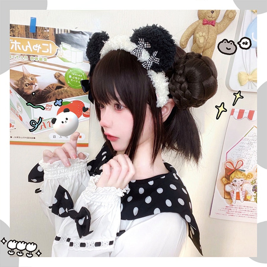 Lovely Lolita Panda Bowknot Hairband