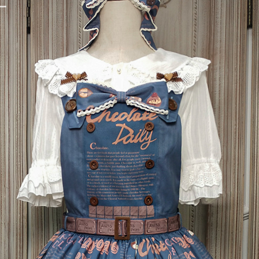 Chocolate Daily Sweet and Lovely Lolita Short Sleeve Shirt