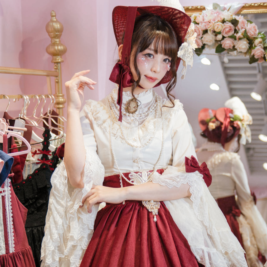 Elizabeth Elegant and Vintage Lolita Long Sleeve Shirt