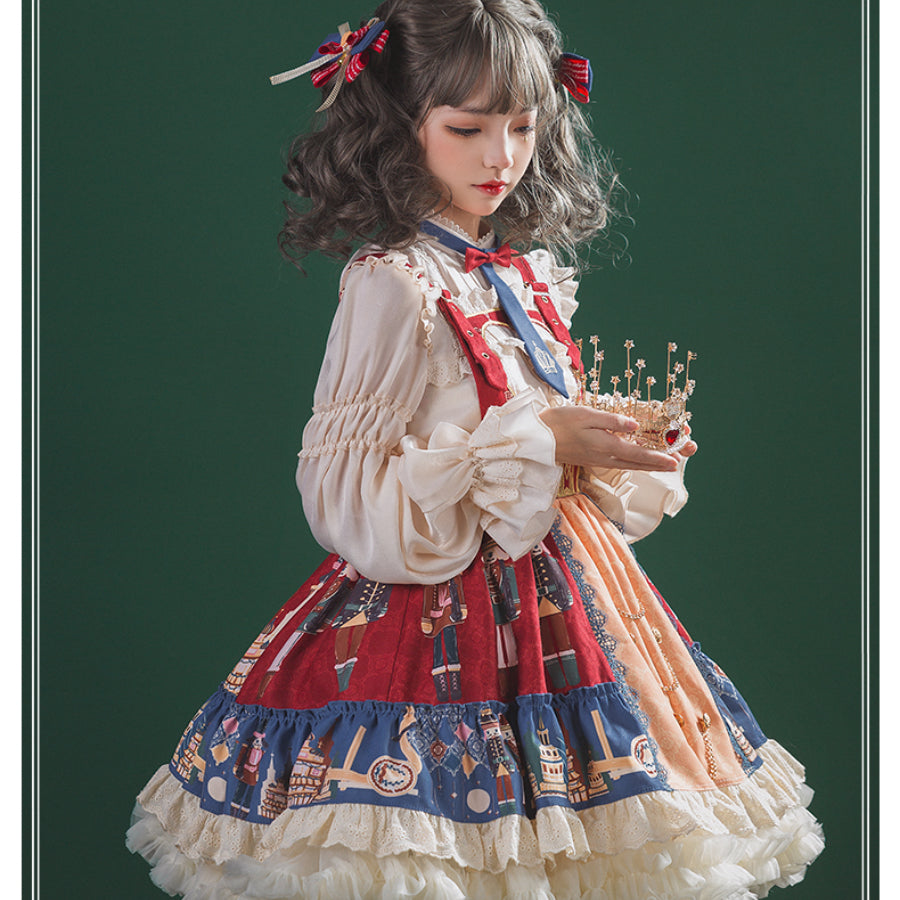 Christmas The Nutcracker Lolita Jumper Skirt Sets