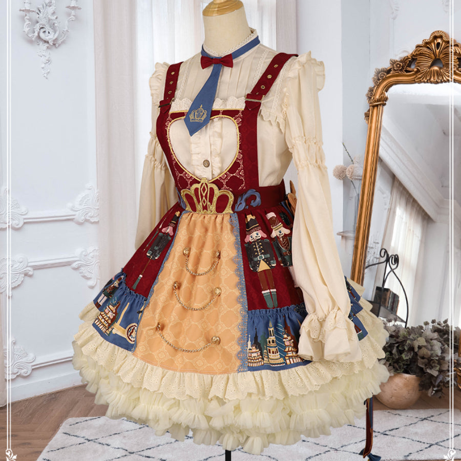 Christmas The Nutcracker Lolita Jumper Skirt Sets